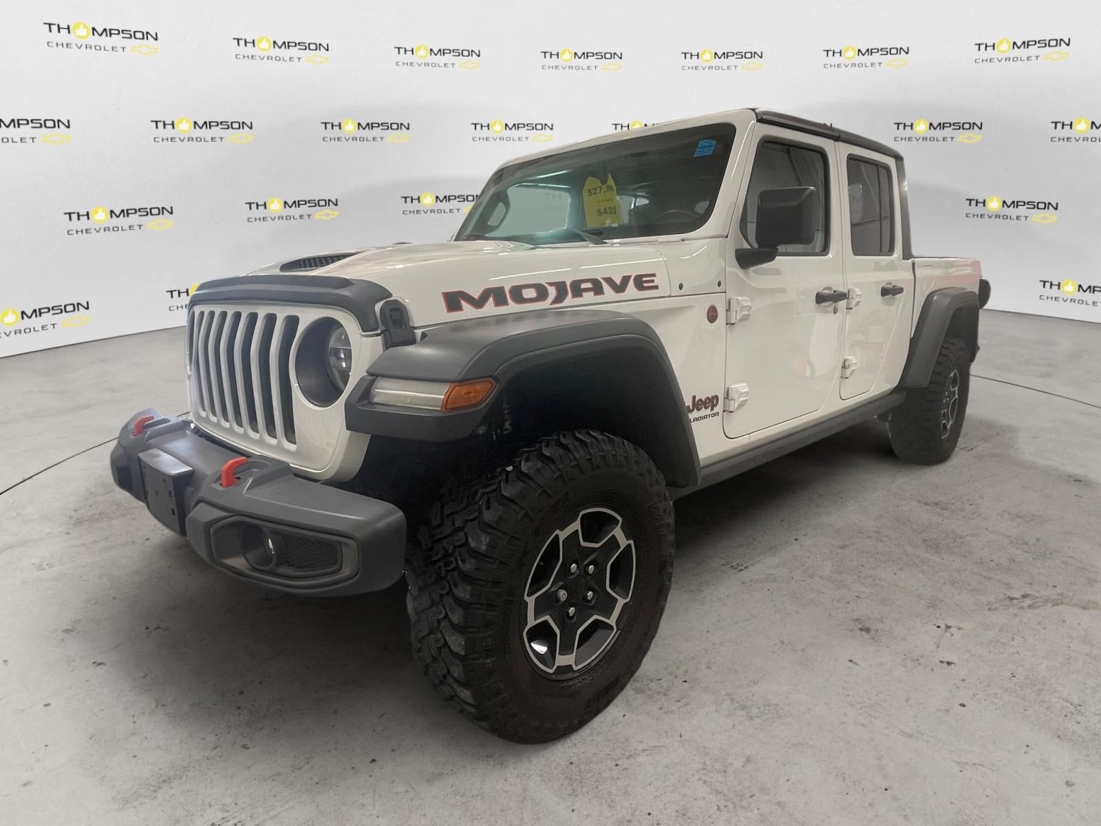 2021 Jeep Gladiator Mojave in None — front three-quarter view
