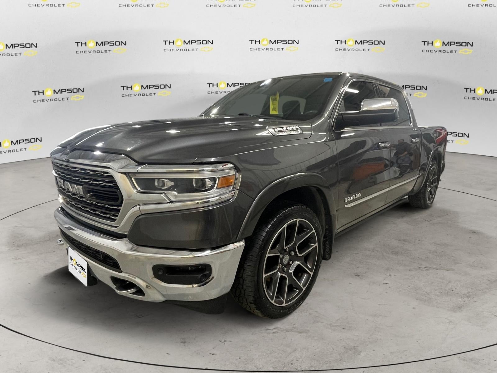 2019 RAM 1500 Limited in Black — front three-quarter view