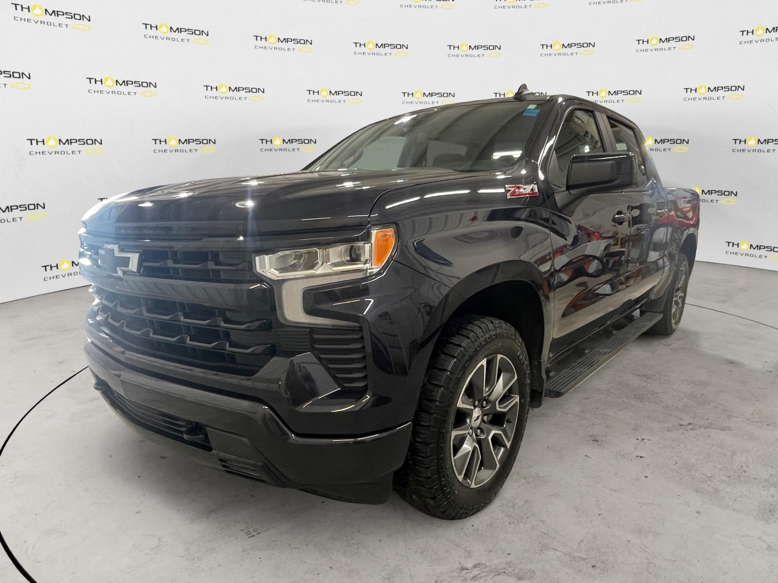 2023 Chevrolet Silverado 1500 RST in Dark Ash Metallic — front three-quarter view