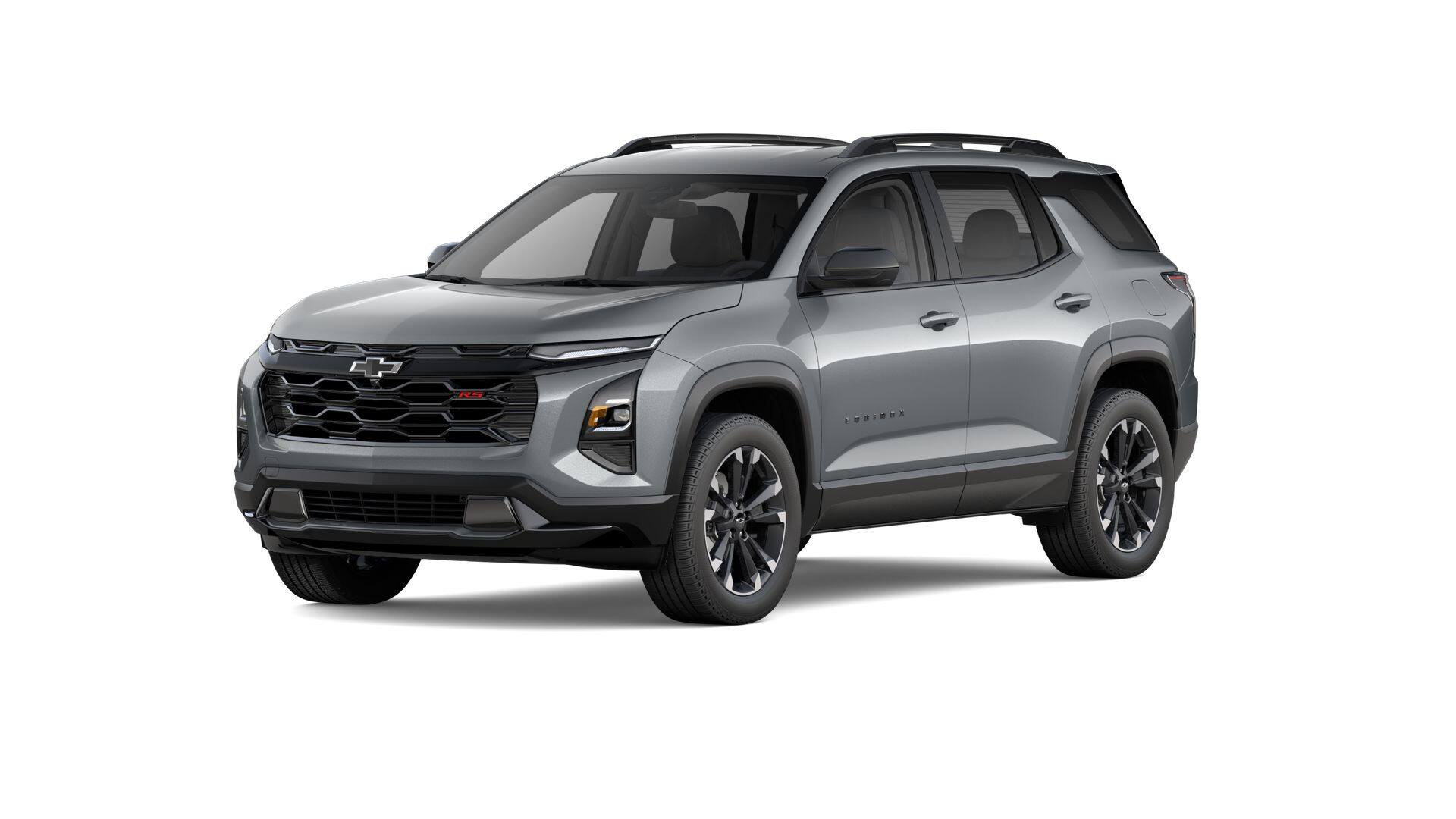 2026 Chevrolet Equinox RS in Sterling Gray Metallic — front three-quarter view